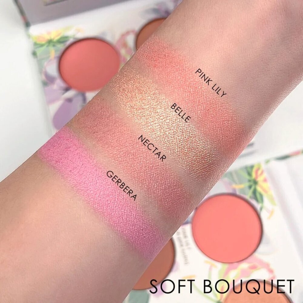 SERAPHINE BOTANICALS Lily + Blossom - Lily Infused Blush Palette in Soft Bouquet - Picture 3 of 8